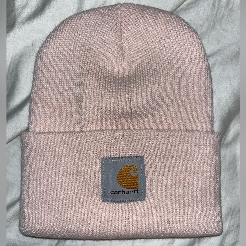 Carhartt pink winter hat